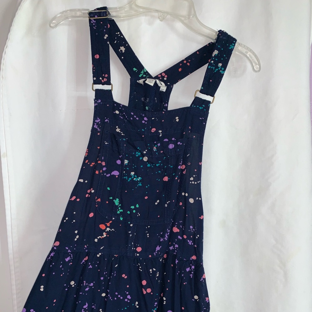 Overall Mini flowy dress.